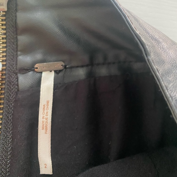 Free People leather skirt - Picture 4 of 4
